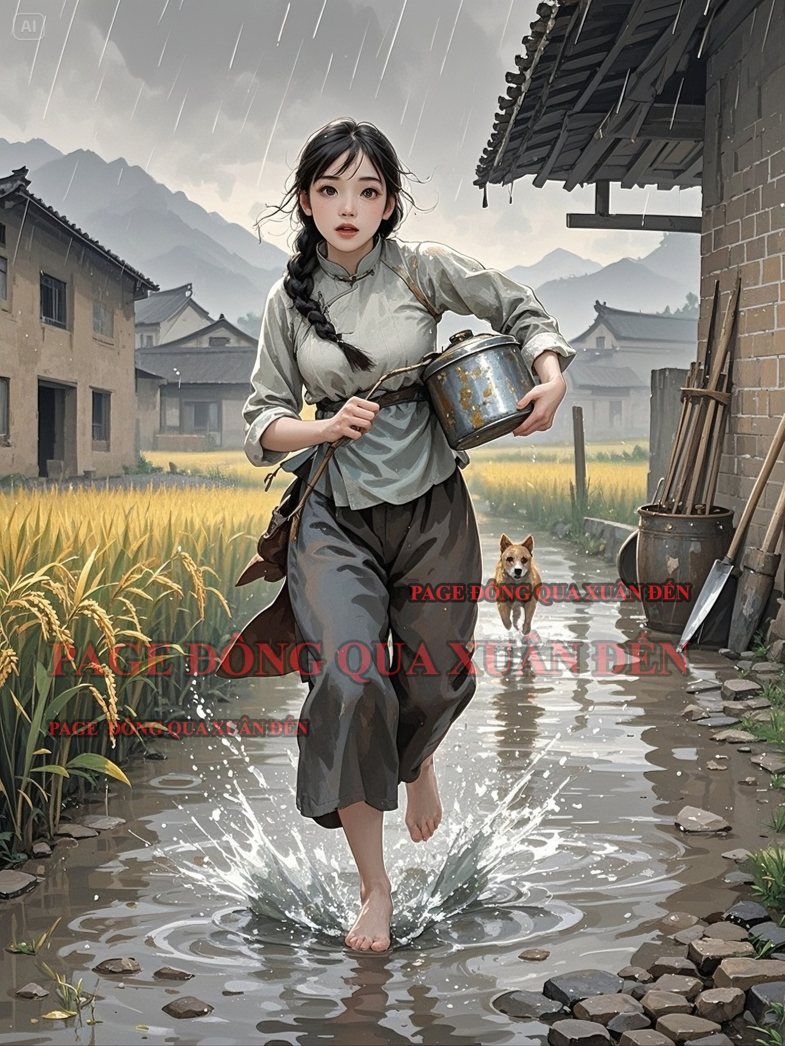 Người Cha Bạc Tóc Bên M Ộ Nhỏ