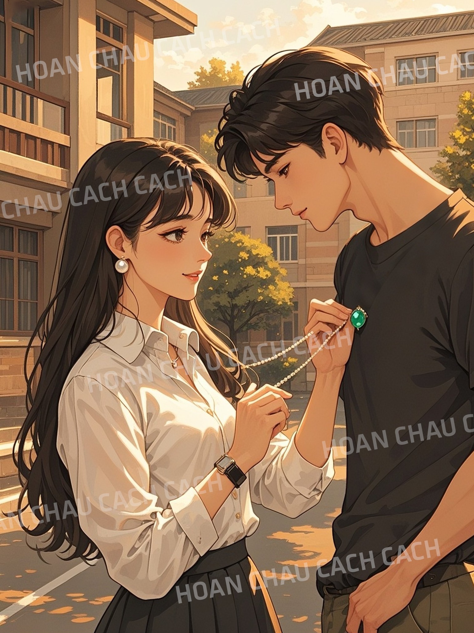 Đeo Dây Chuyền Cho Tôi Để  Người Khác Đỗ Đại Học