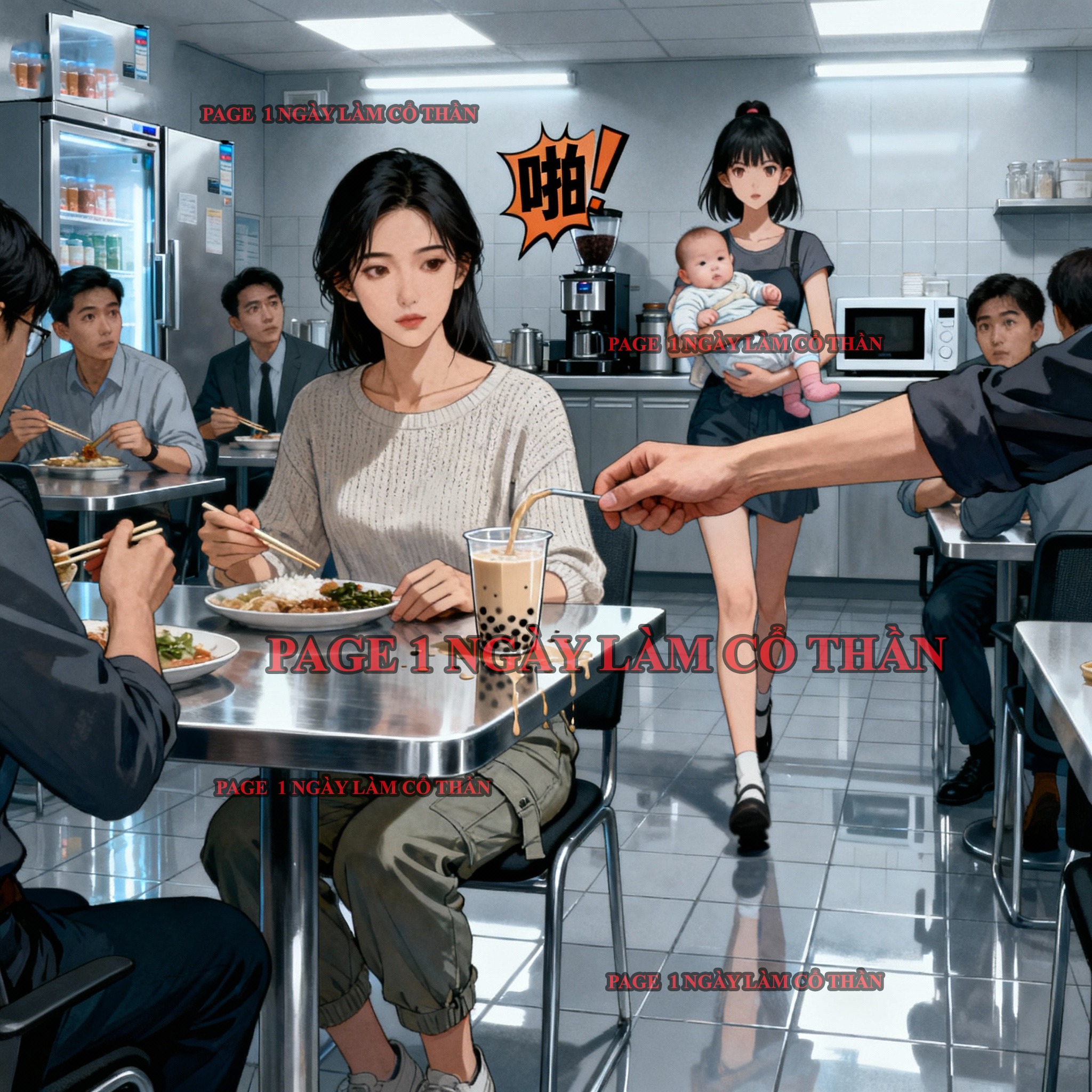 Chồng Cô Quên Đóng Cửa Phòng Tôi