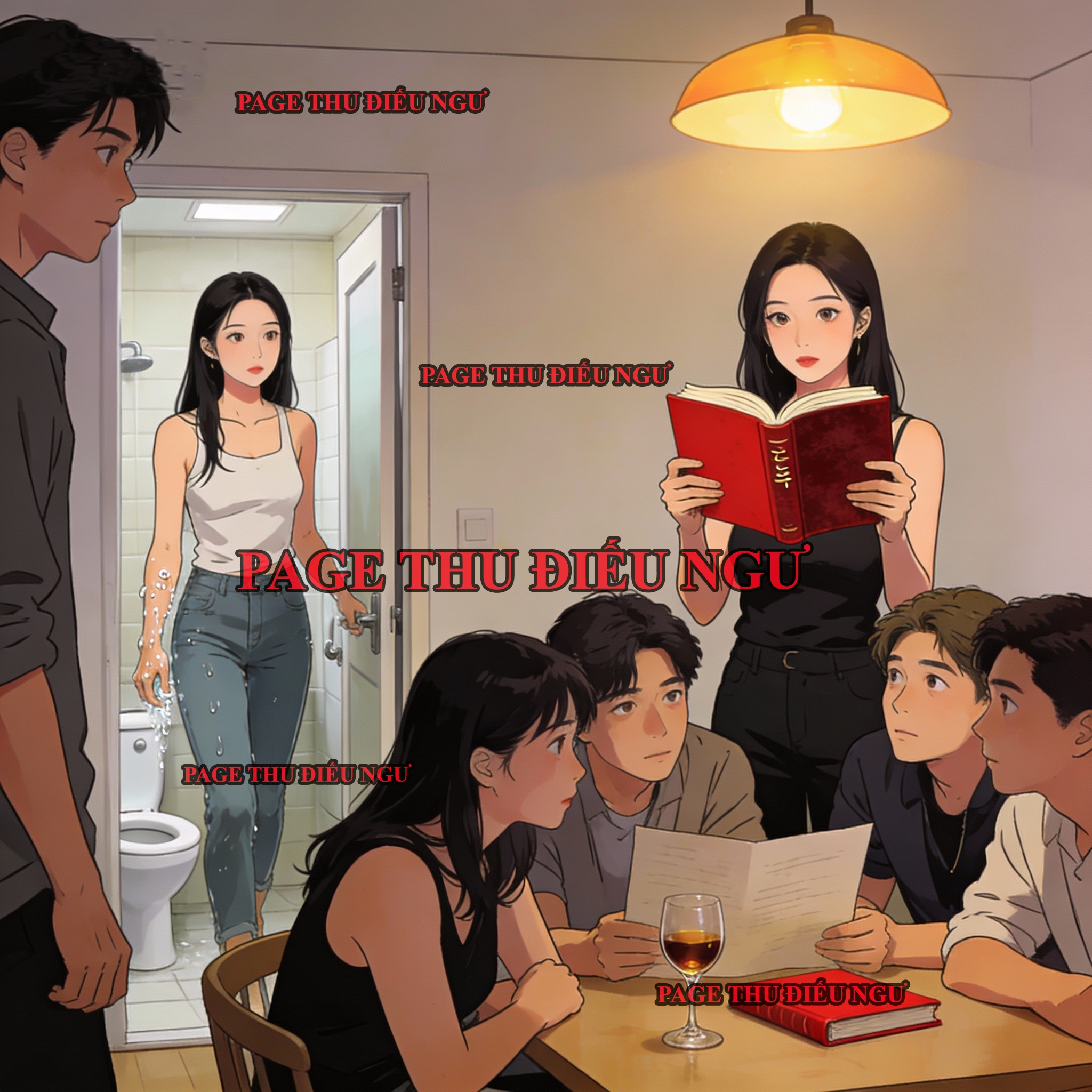 Nhật Ký Bị Mở Trước Đám Đông