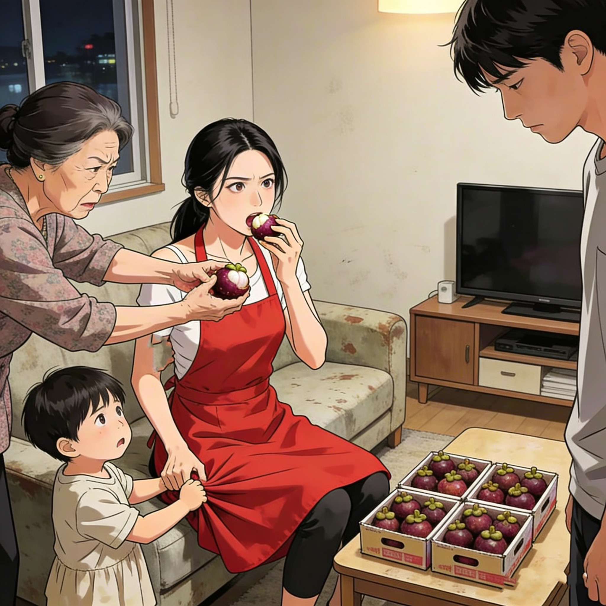 Thùng Măng Cụt Tình Thân