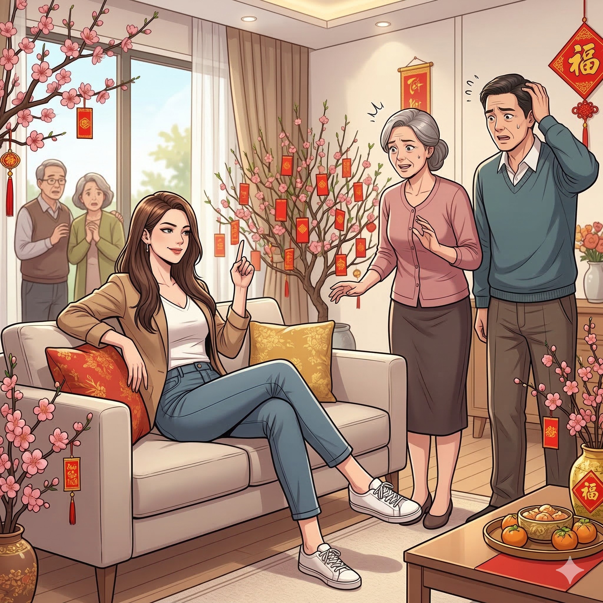 Ngày Tết Khó Xử