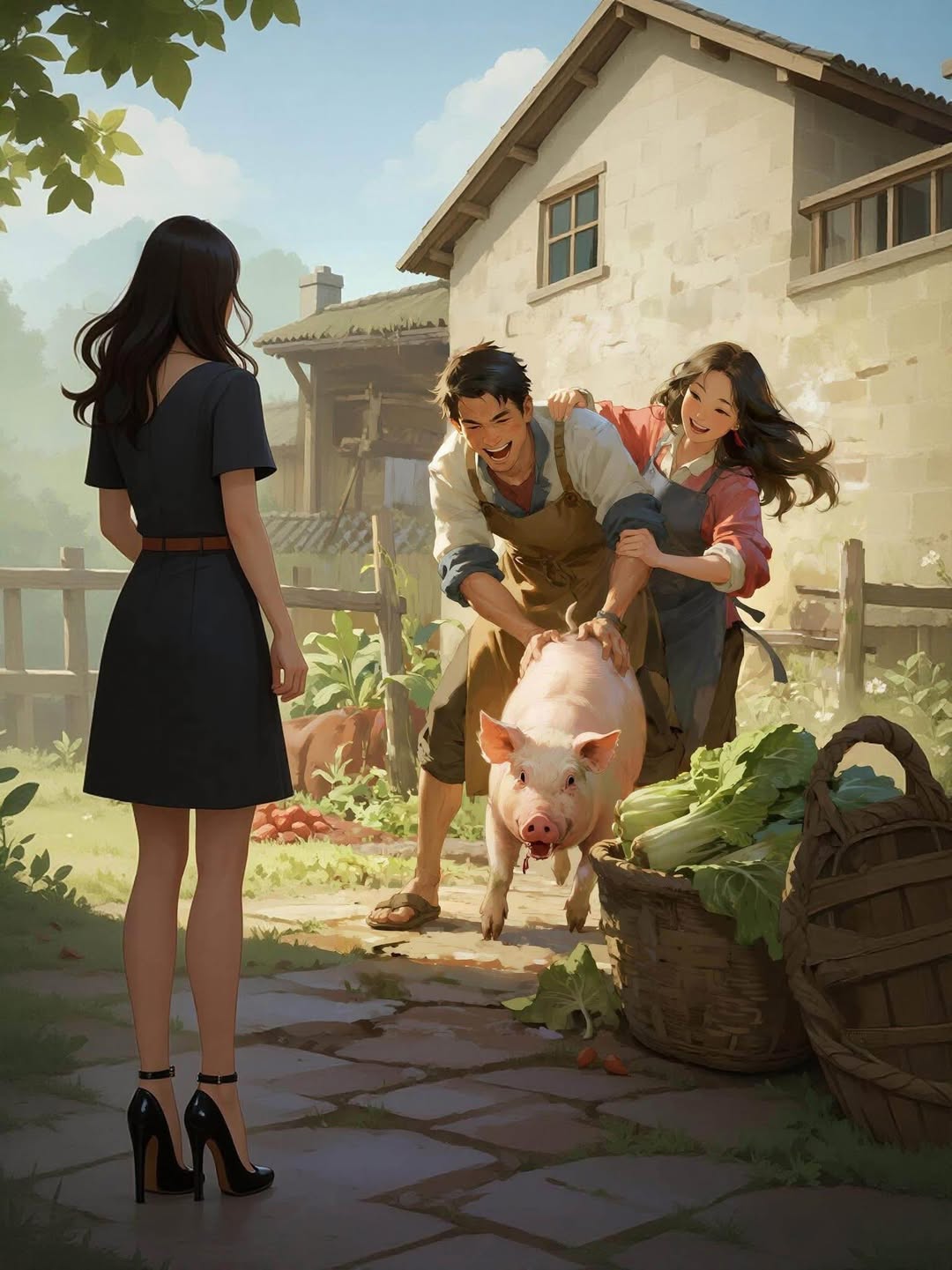 Đôi Giày Bông Trong Bùn
