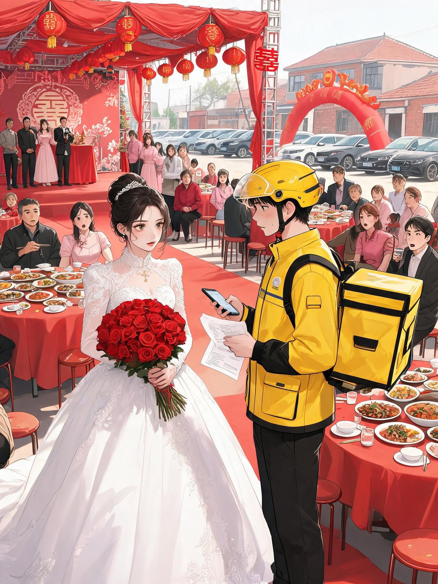 Ngày Cưới Anh Thuê Shipper Cưới Thay